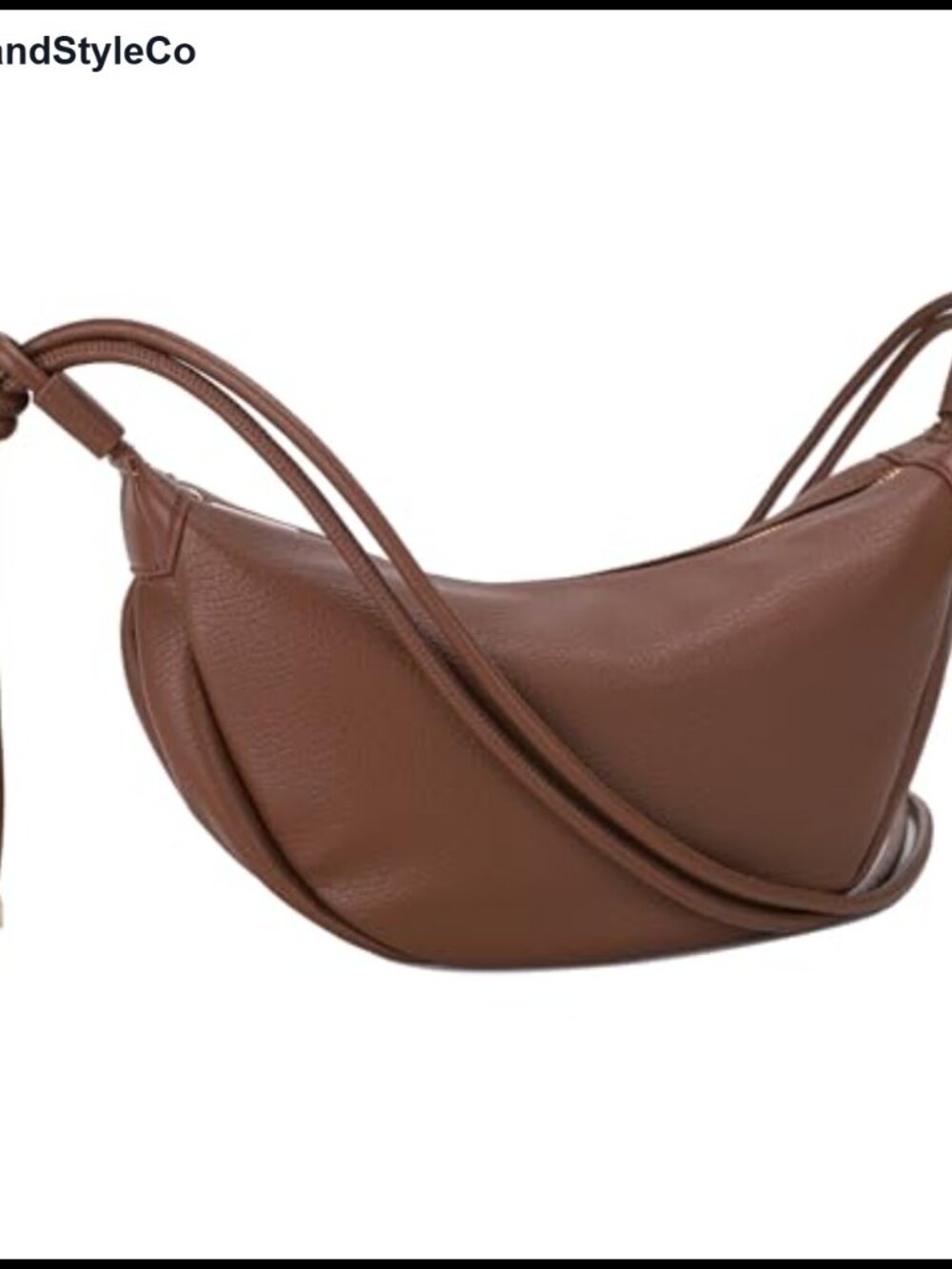 Vegan Leather Hobo Shoulder Bag Convertible Crossbody Purse